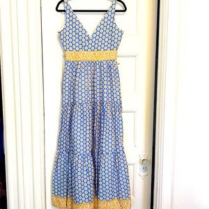 J.Crew Point Sur Tiered Maxi Dress